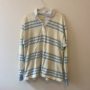 Pastel Metroknit vintage rugby womens large